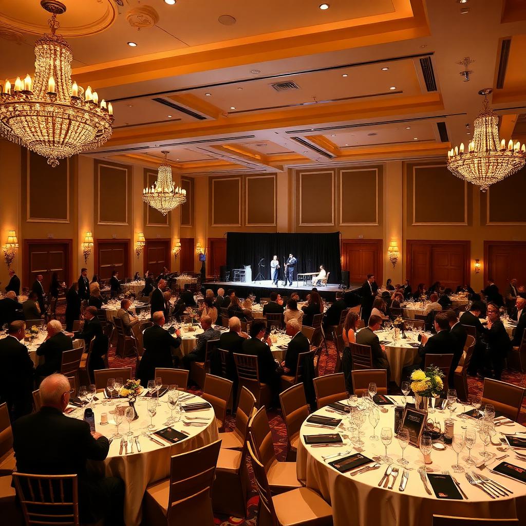 Charity fundraiser gala